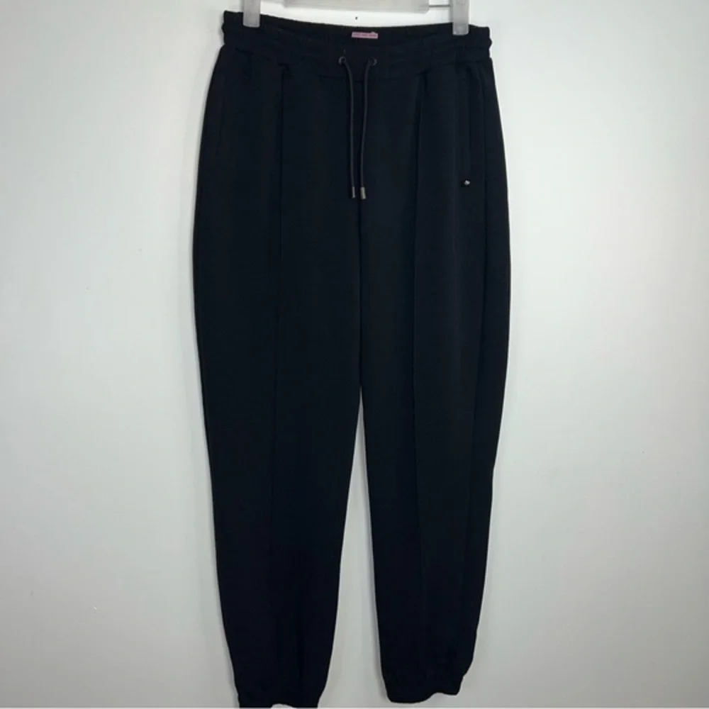 Scotch & Soda Black Jogger Pants Women’s Size Small Tapered Minimalist Comfort